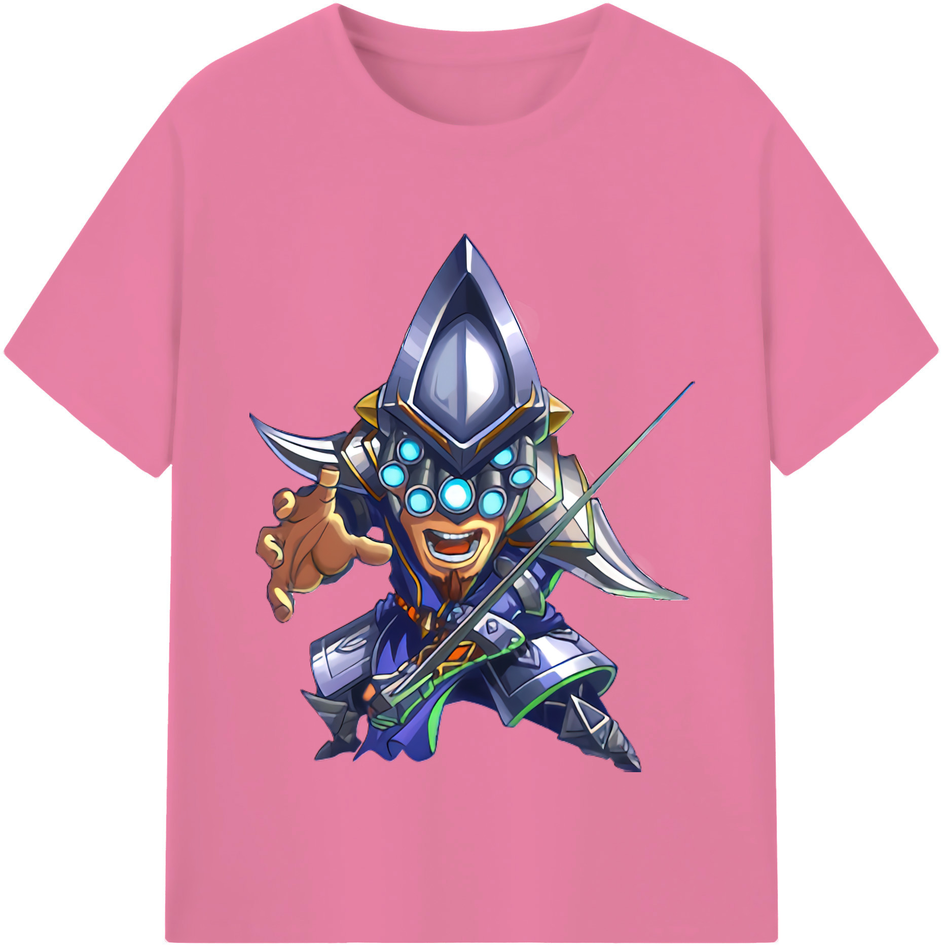 リーグ・オブ・レジェンド League of Legends LOL 綿100％半袖Tシャツ（フロントプリント）